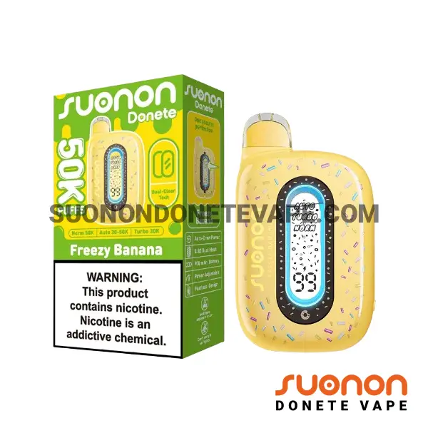 Buy Freezy Banana Suonon Donete 50k Puffs - US